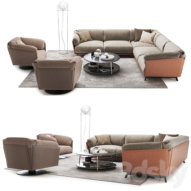 Corner sofa Ditre Italia Kailua