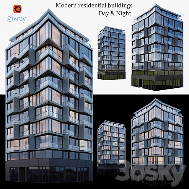 Modern residential building 2