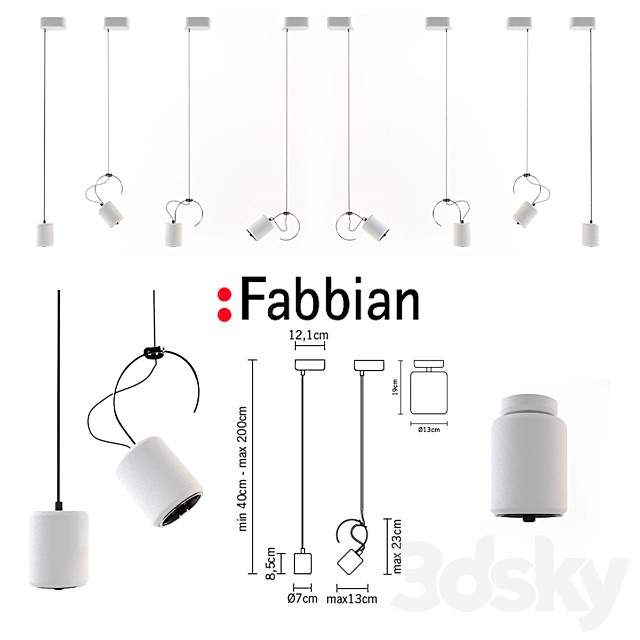 Fabbian Tube D84