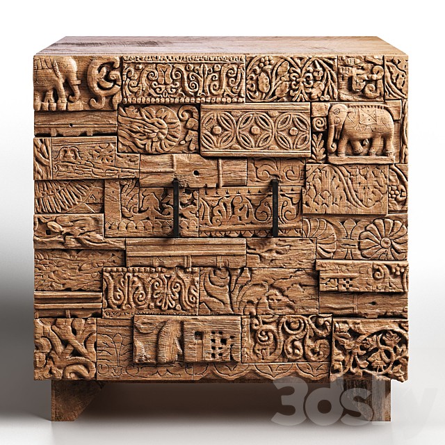Kommode Shanti Surprise Puzzle Nature
