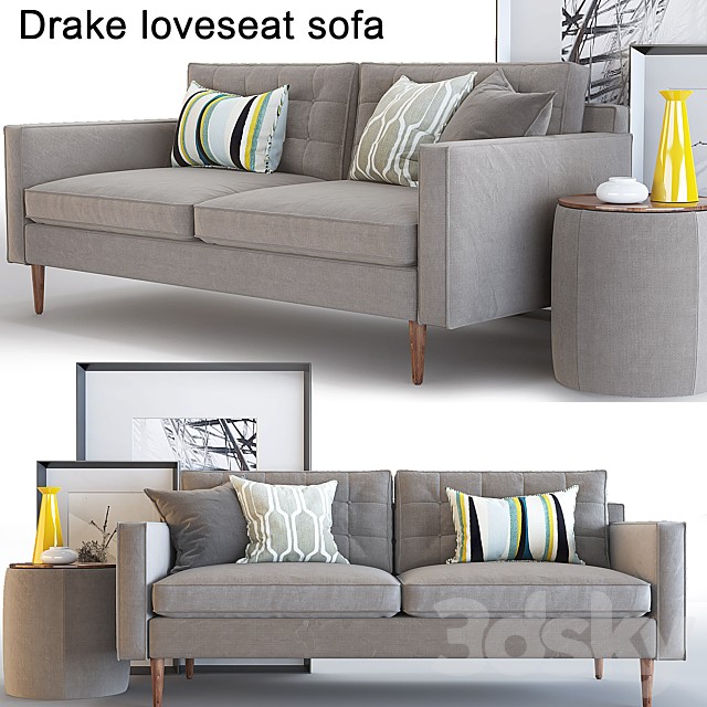 West elm / Sofa Loveseat / Drake Sofa