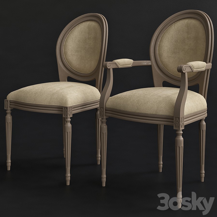 Medallion Xvi Chair 1 Louis Modern
