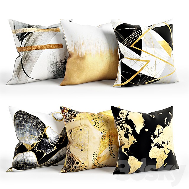 Gold Pillow Set 003