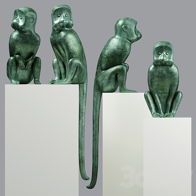 Singes II Lalanne Monkeys