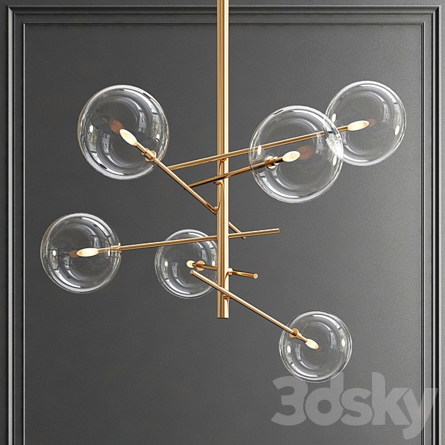 Bolle Hanging Lamp Gallotti & Radice