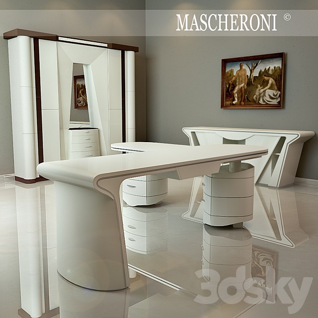 Set of office furniture MASCHERONI