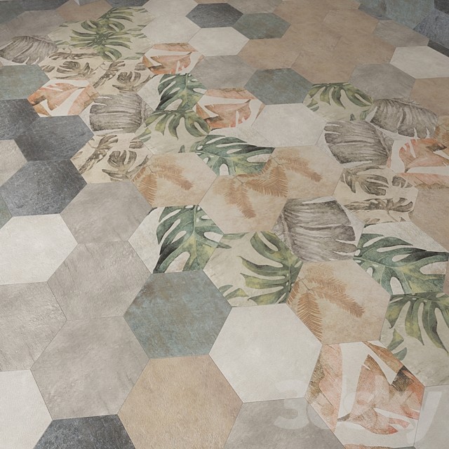 ZYX Tropic & Amazonia Multitexture Tiles