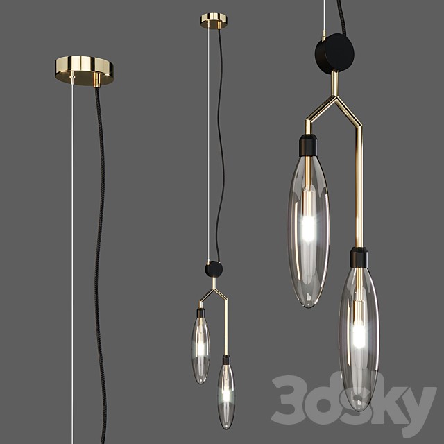Maytoni: Pendant Lamp - Ventura (Mod012-pl-02-g)