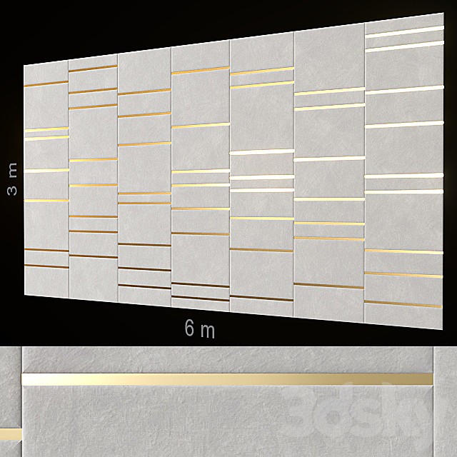 Decorative wall 160.