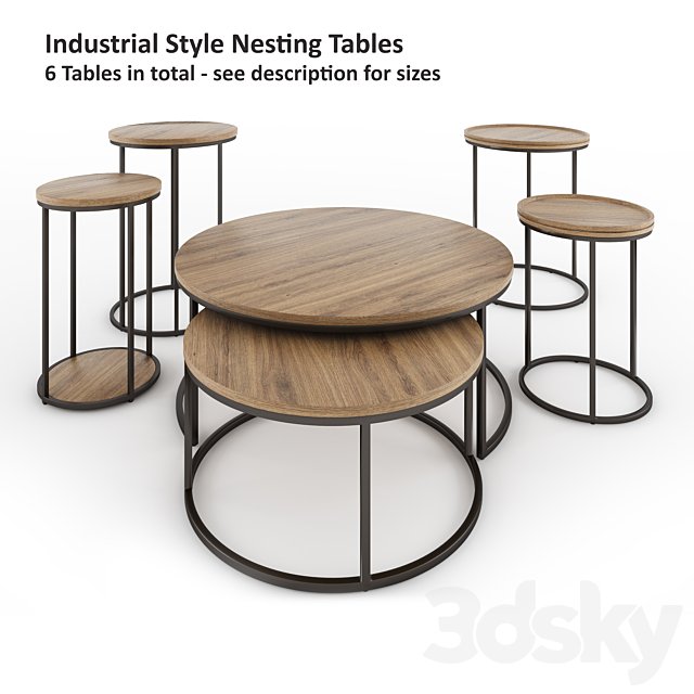 Coffee Table - Industrial Style