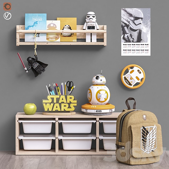 Toys and furniture set 50