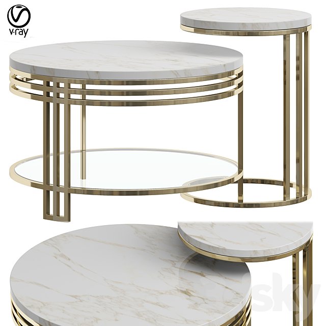 Monro coffee table by e'NIGMA-code