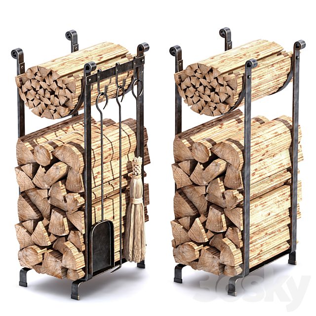 ACCESSORIES ENCLUME HEARTH LOG RACK