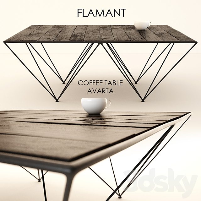 Flamant / COFFEE TABLE AVARTA