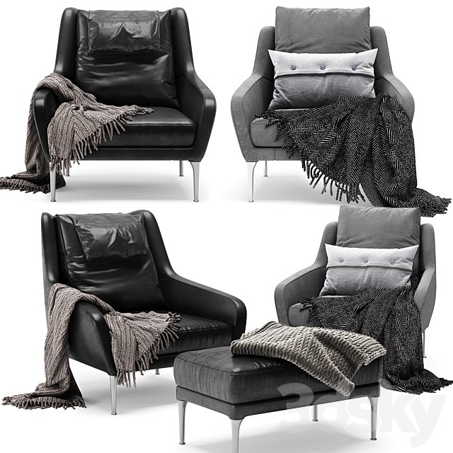 B & B Italia Edouard Armchair