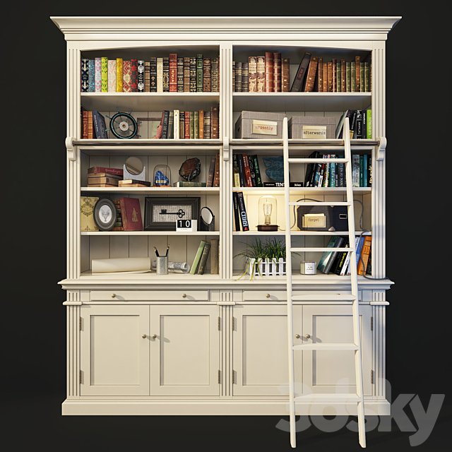 Bookcase, library Amandine. Maisons du monde.