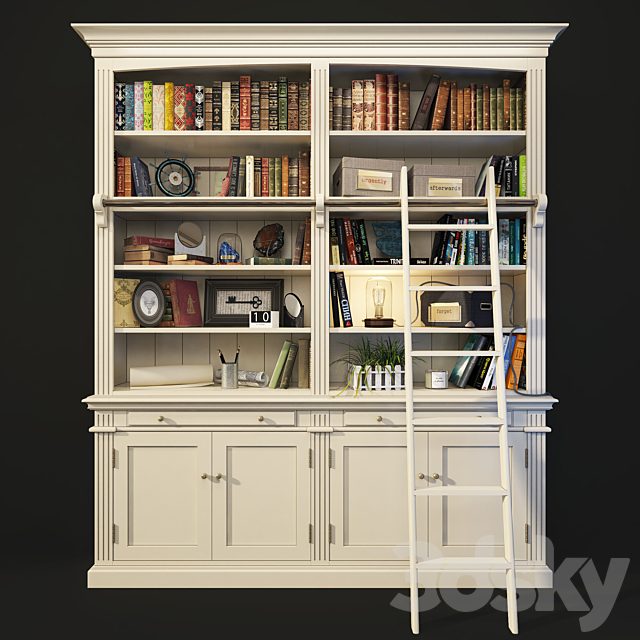 Bookcase, library Amandine. Maisons du monde.