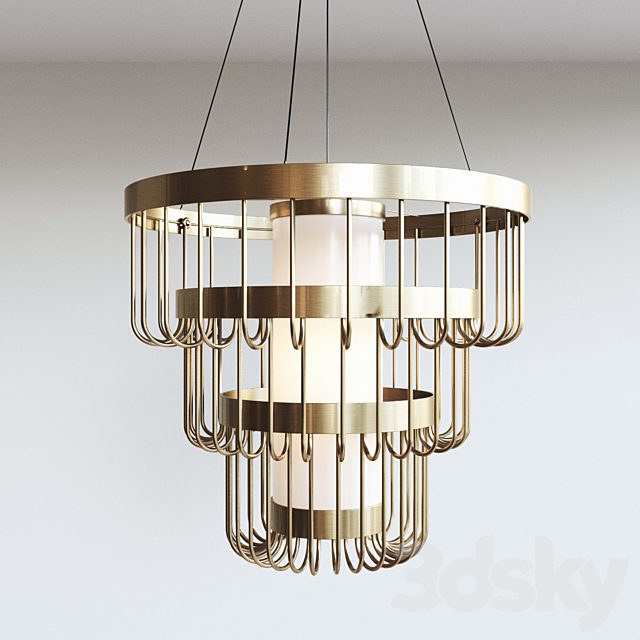 Tarte Tiered Chandelier by CB2