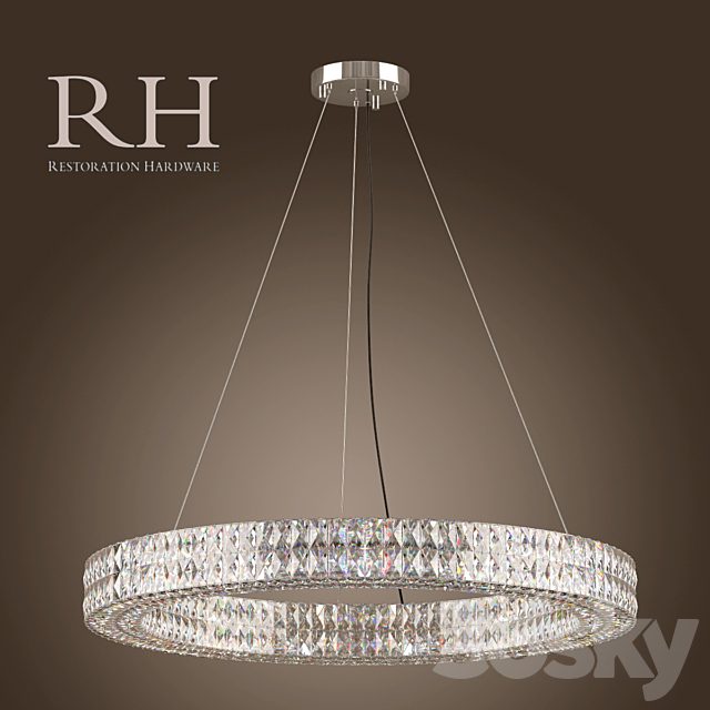 RH/ SPIRIDON RING CHANDELIER 43