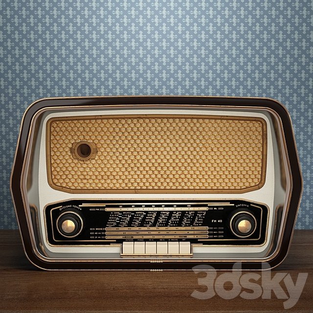 Retro radio
