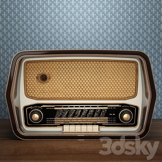 Retro radio