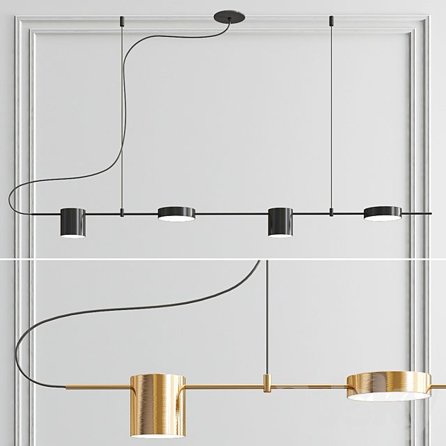 Counterpoint LED Linear Pendant