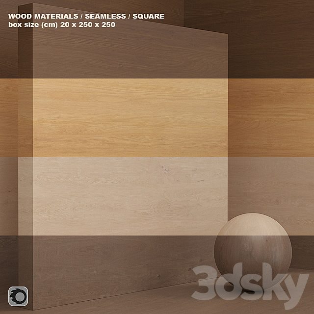 Material wood / veneer (seamless) - set 59