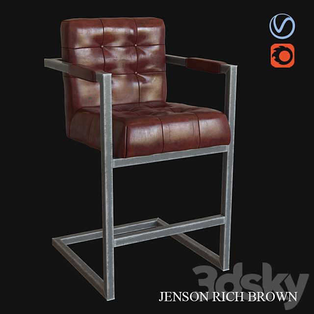 Bar stool Jenson MHLIVING