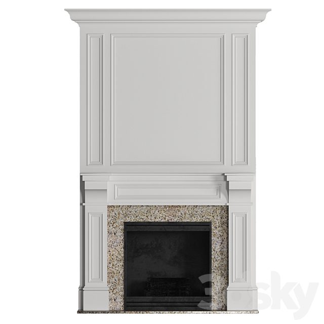 Classic fireplace