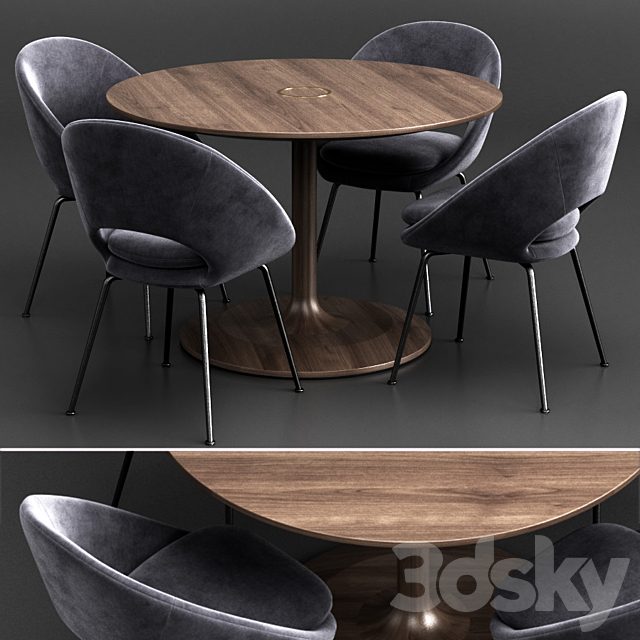 West Elm Dinning Set 8
