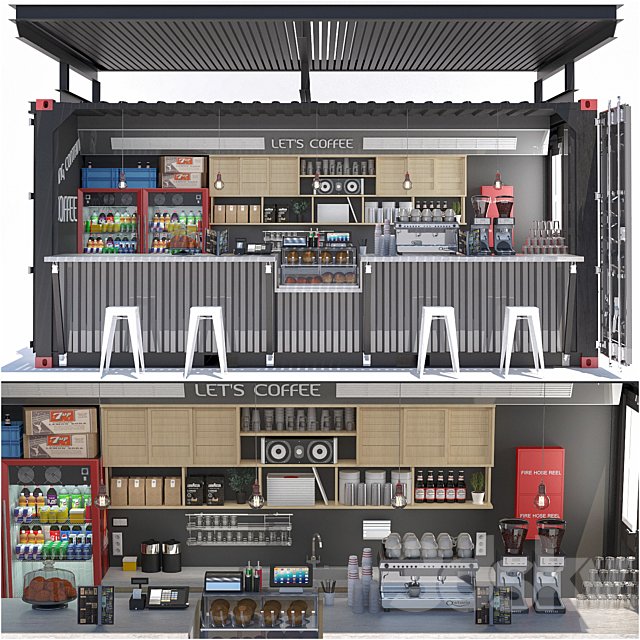 JC Shipping Container Coffee