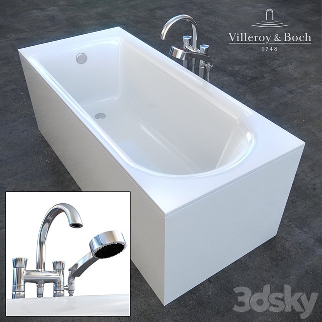 Bathroom faucet Pavia La Fleur. Villeroy &amp; Boch