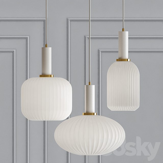 Ferm Living chinese lantern White