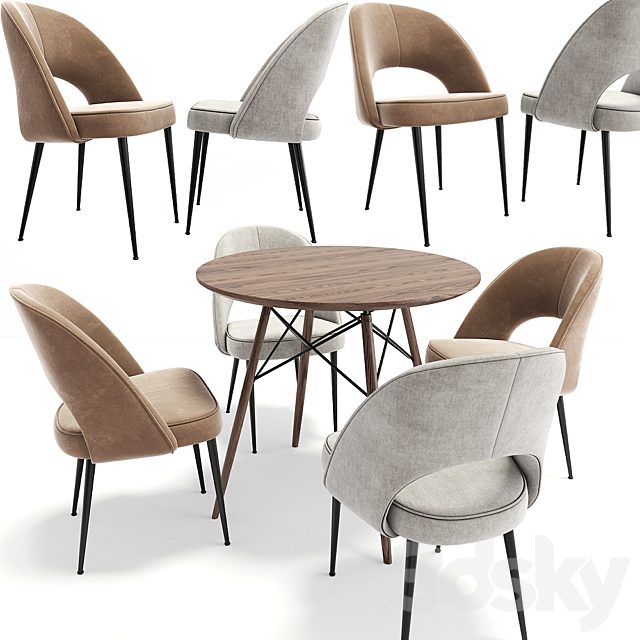 Dining Chair Set 08