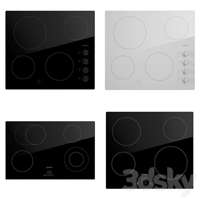 BOSCH home appliances collection (ceramic panels)