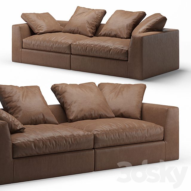 Louis 2-seater Sofa Meridiani