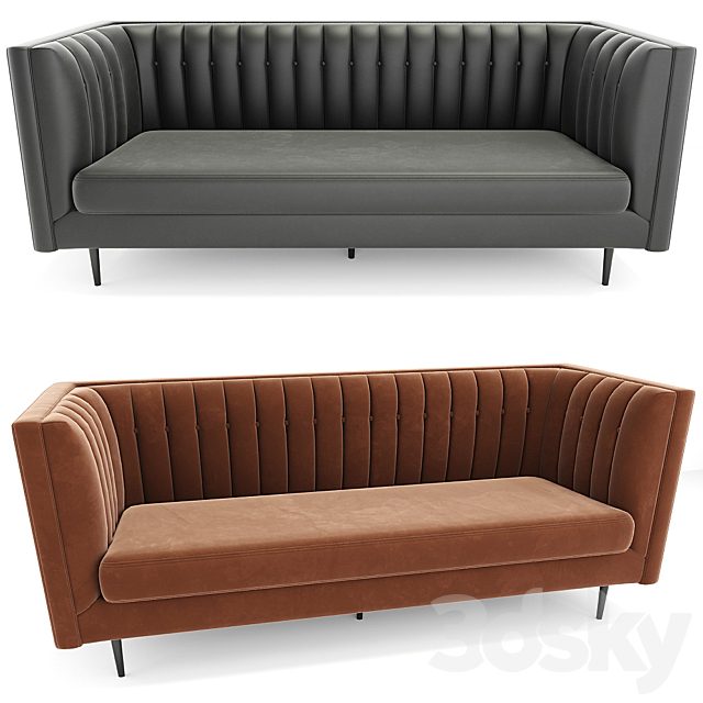 Liang & Eimil Harper Sofa Velvet