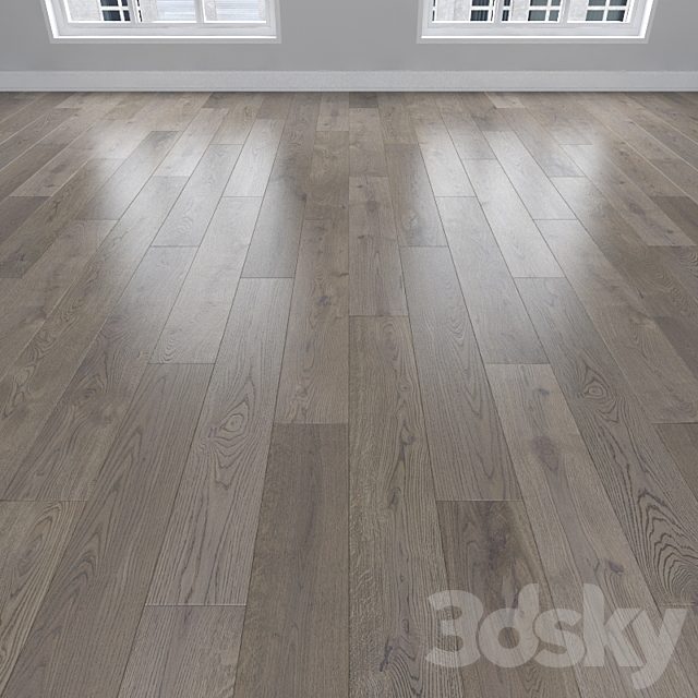 Parquet Oak, 3 types: herringbone, linear, chevron.