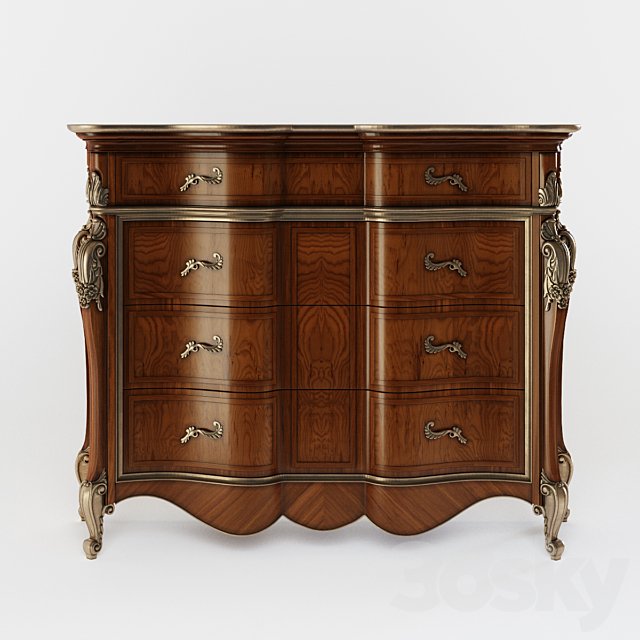 Chest Arve Style Luigi XXI LG-0223-F