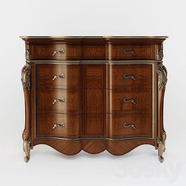 Chest Arve Style Luigi XXI LG-0223-F
