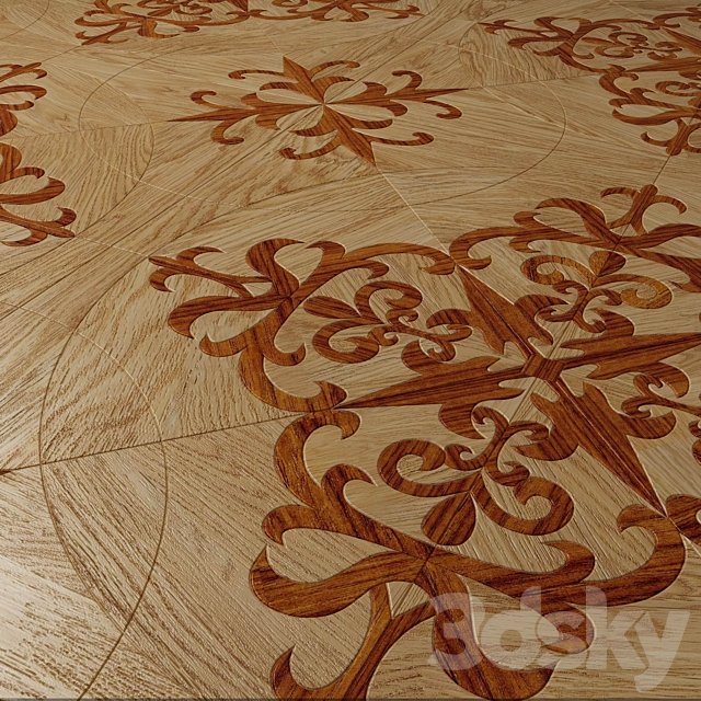 Art parquet "graceful"