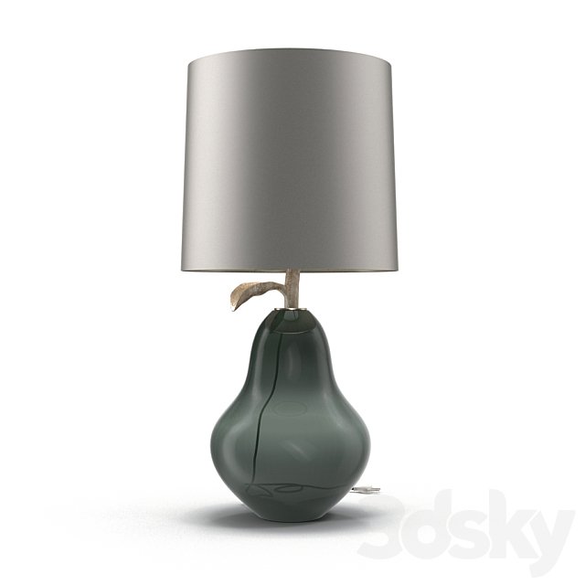 Porta Romana GLB45 PEAR LAMP Charcoal