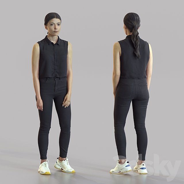 3d scan woman 7