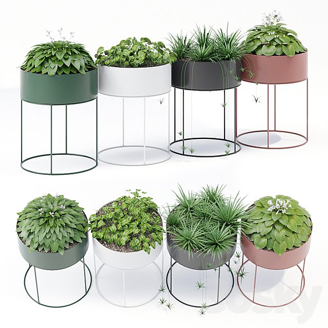 Plant box round