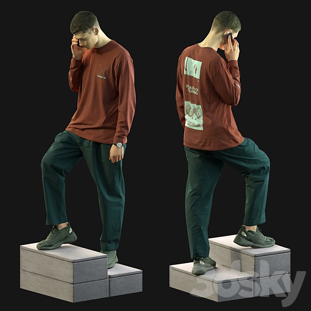 3d scan man 13