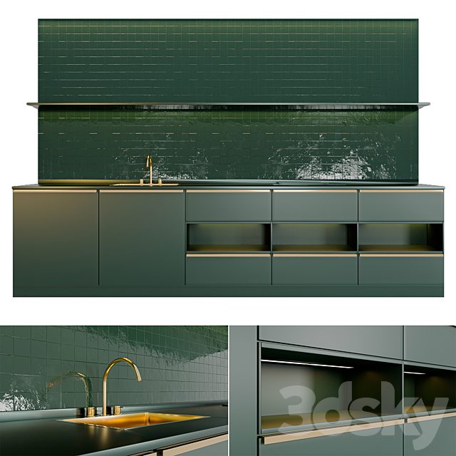 Green kitchen