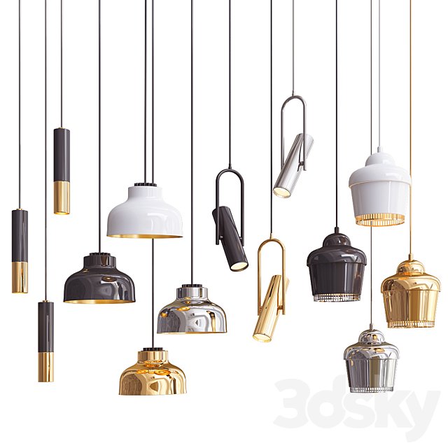 Four Hanging Lights 33 Mix
