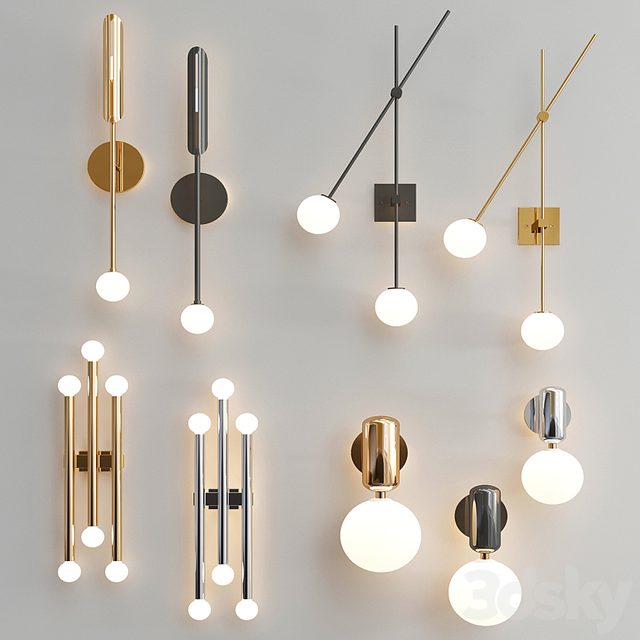 Four Nice Wall Lights 7