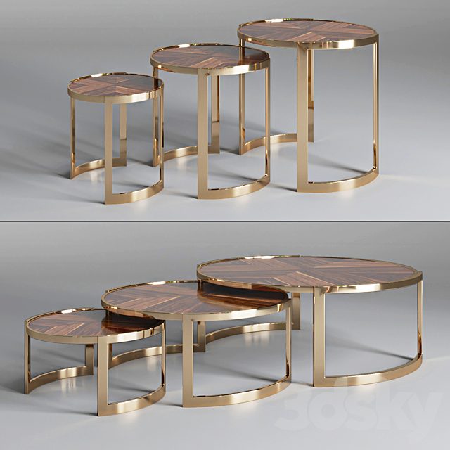 Coffee table ANYA Fendi Casa