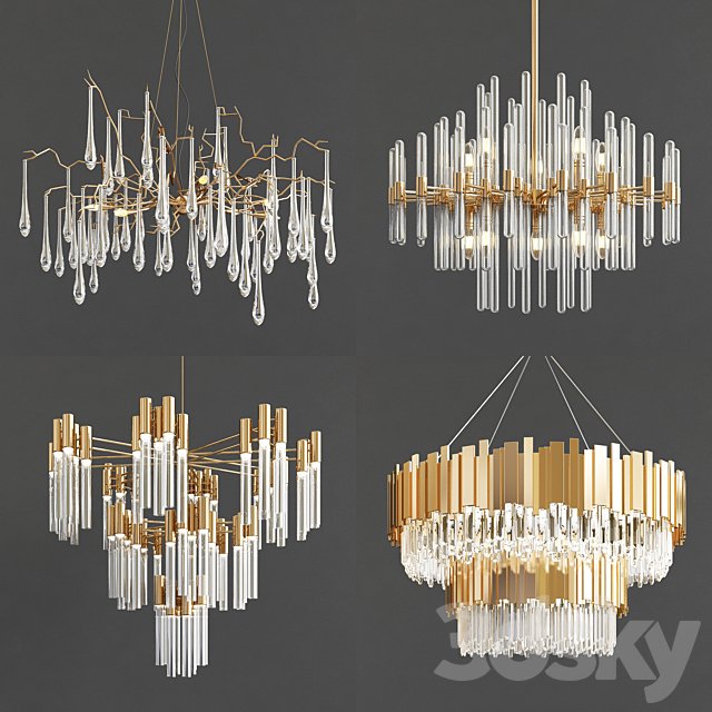 Four Exclusive Chandelier Collection 8
